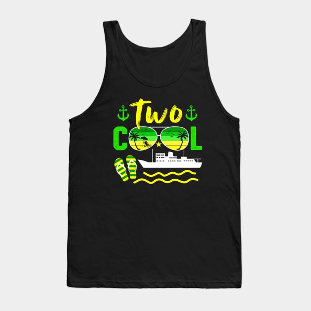 Two cool  2nd birthday Tank Top by GreenCraft
